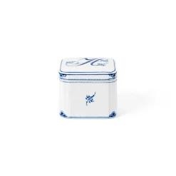 Royal Copenhagen Alfabet Kollektion|Opbevaringskrukker*Alfabet Kollektion firkantet bonbonniere, , 13 cl H