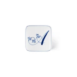Royal Copenhagen Alfabet Kollektion|Opbevaringskrukker*lfbet Kollektion firkntet bonbonniere, , 13 cl A