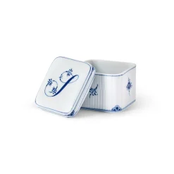 Royal Copenhagen Alfabet Kollektion*Alfabet Kollektion firkantet bonbonniere, , 13 cl S