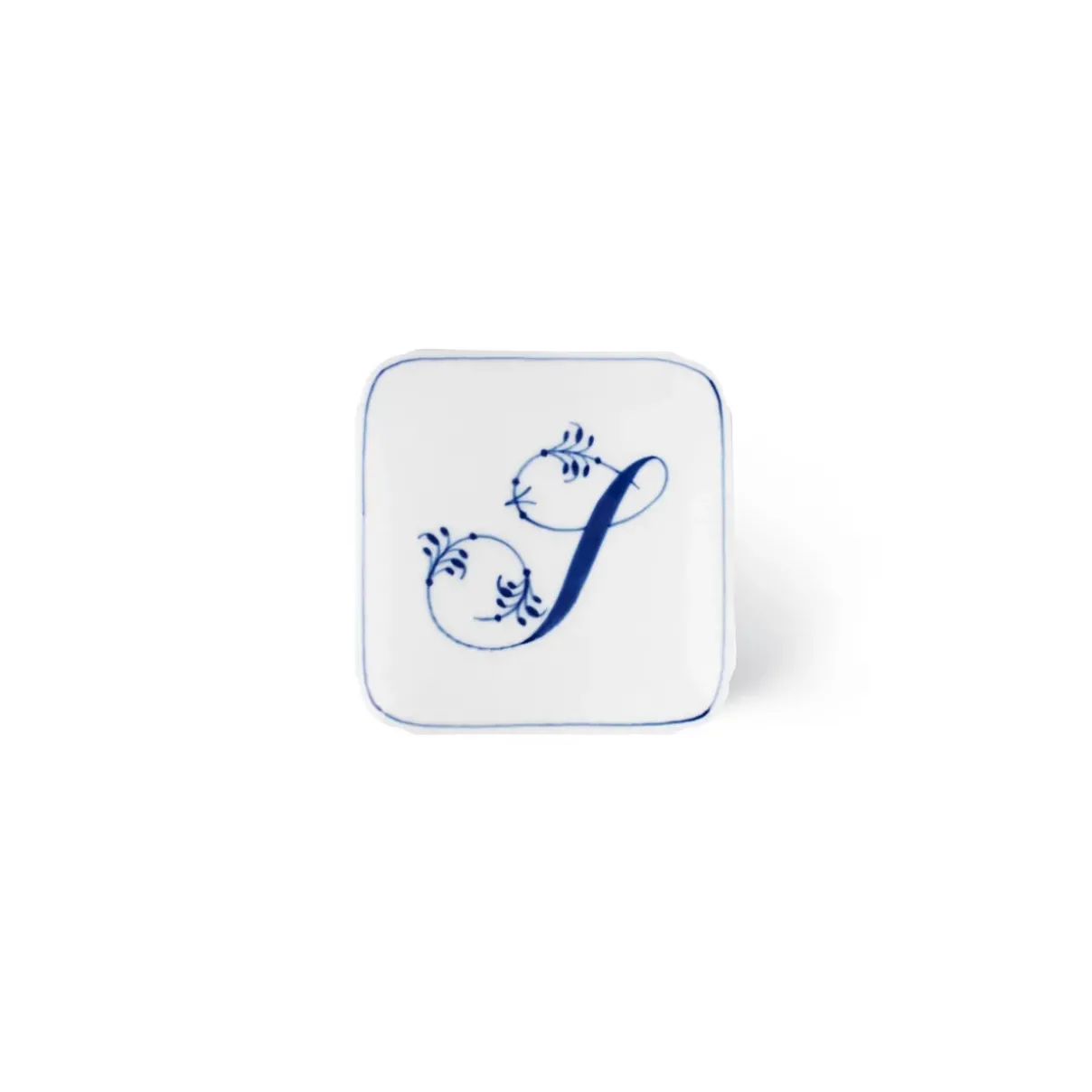 Royal Copenhagen Alfabet Kollektion*Alfabet Kollektion firkantet bonbonniere, , 13 cl S