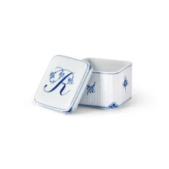 Royal Copenhagen Alfabet Kollektion|Opbevaringskrukker*Alfabet Kollektion fikantet bonbonniee, , 13 cl R