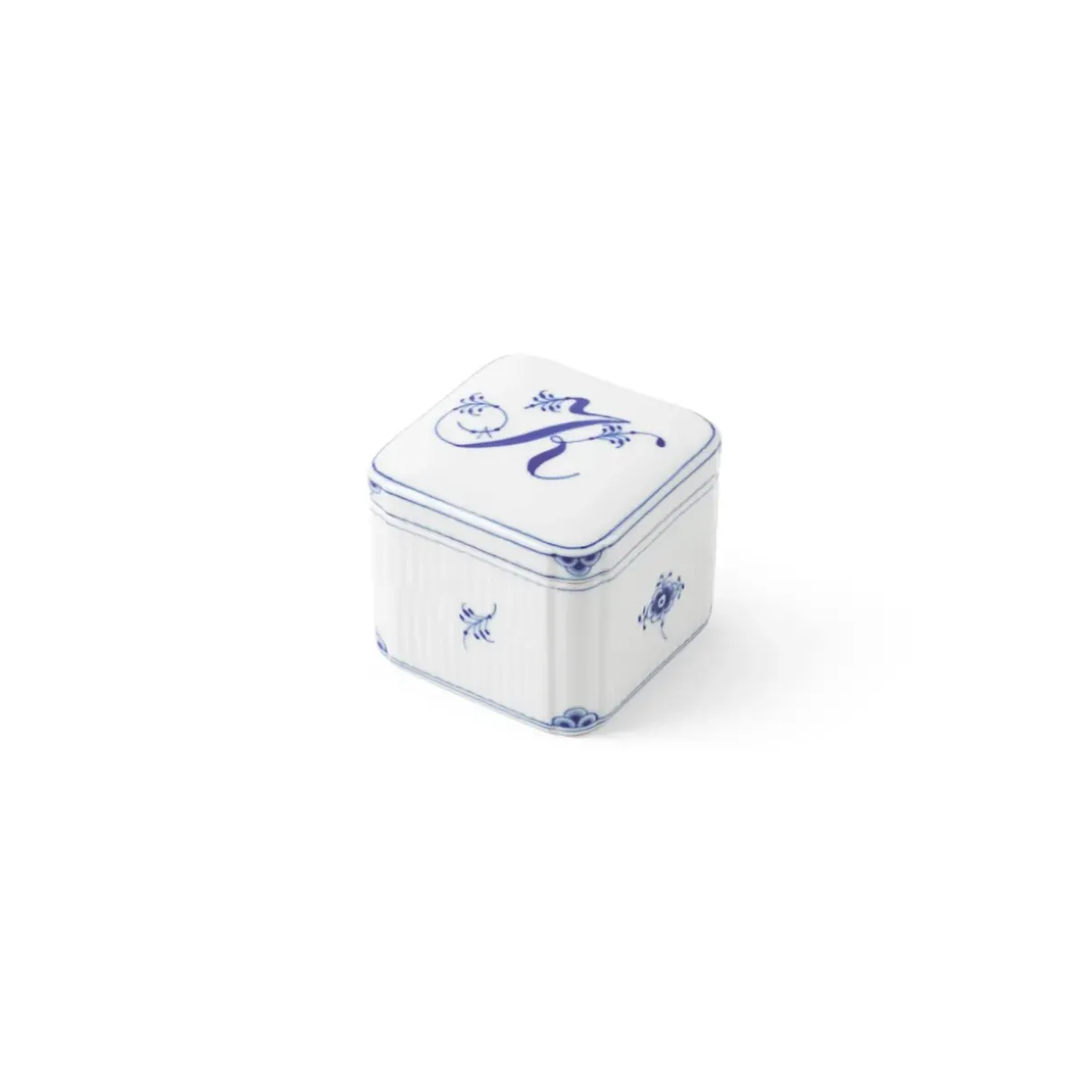 Royal Copenhagen Alfabet Kollektion|Opbevaringskrukker*Alfabet olletion firantet bonbonniere, , 13 cl K