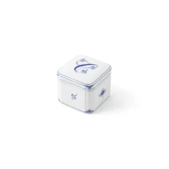 Royal Copenhagen Alfabet Kollektion|Opbevaringskrukker*Alfabet Kollektion firkantet bonbonniere, , 13 l C