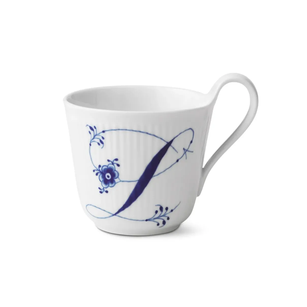 Royal Copenhagen Alfabet Kollektion|Kaffekopper*Afabet Koektion højhankskop, , 33 c L