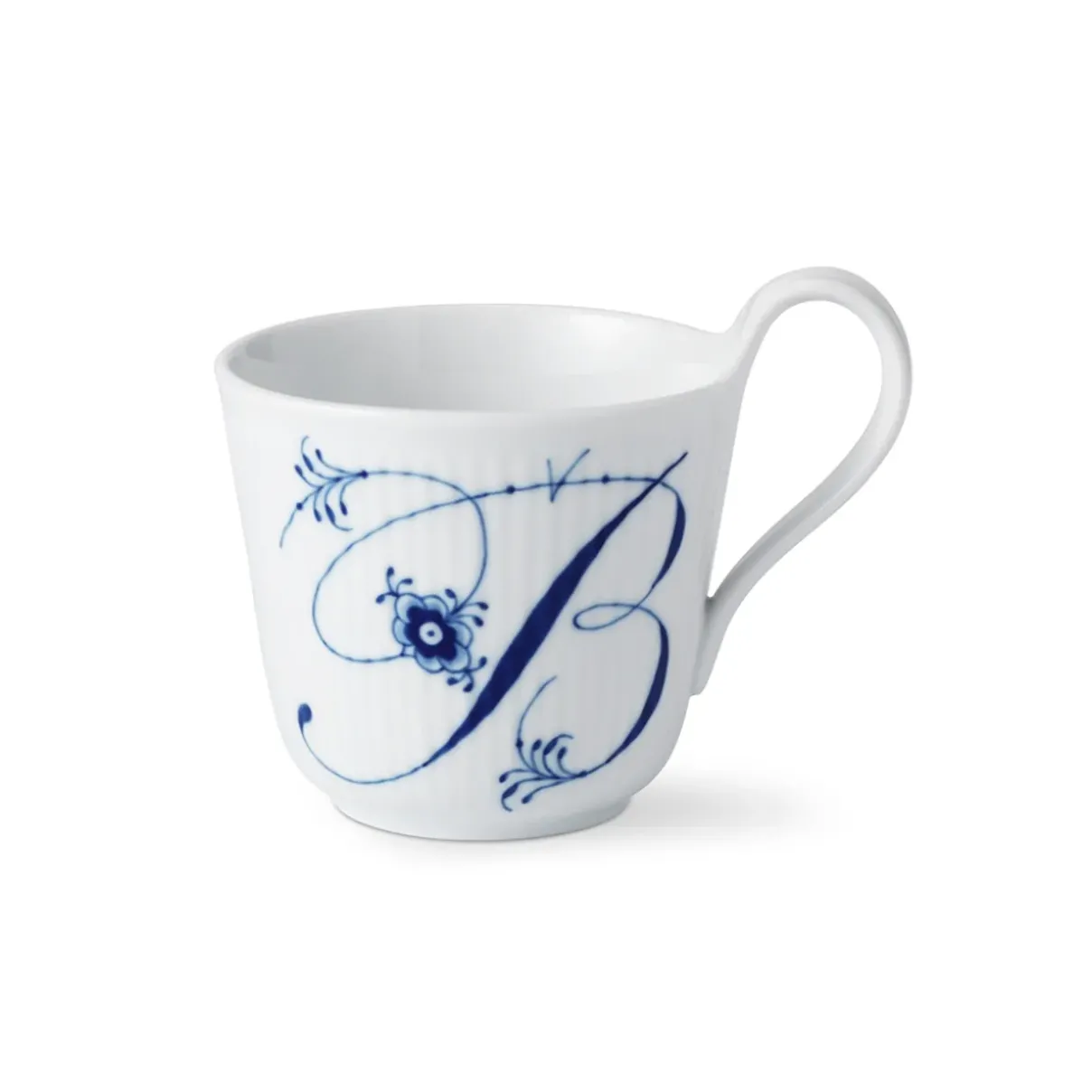 Royal Copenhagen Alfabet Kollektion|Kaffekopper*Alfaet Kollektion højhankskop, , 33 cl B