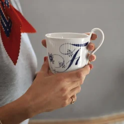 Royal Copenhagen Alfabet Kollektion|Kaffekopper*Alabet Kollektion højhankskop, , 33 cl F