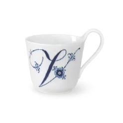 Royal Copenhagen Alfabet Kollektion|Kaffekopper*Alfabet Kollektion højhankskop, , 33 cl V