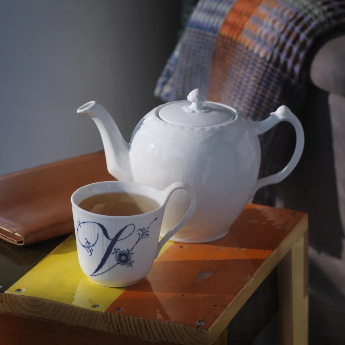 Royal Copenhagen Alfabet Kollektion|Kaffekopper*Alfabet Kollektion højhankskop, , 33 cl V