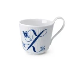 Royal Copenhagen Alfabet Kollektion|Kaffekopper*Alfabet Kollektion højhankskop, Z, 33 cl