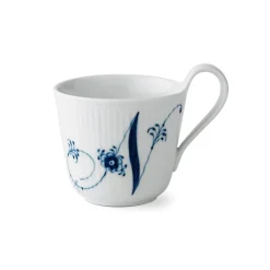 Royal Copenhagen Alfabet Kollektion|Kaffekopper*Alfabet Kollektio højhakskop, , 33cl N