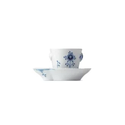 Royal Copenhagen Eksklusive Steldele|Blå Elements*Blå Elements espressokop og underkop, 9 cl
