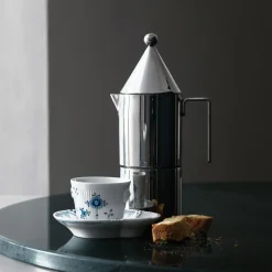 Royal Copenhagen Eksklusive Steldele|Blå Elements*Blå Elements espressokop og underkop, 9 cl