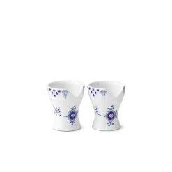 Royal Copenhagen Eksklusive Steldele|Blå Elements*Blå Elements æggebæger, 5,5 cm, 2 stk.