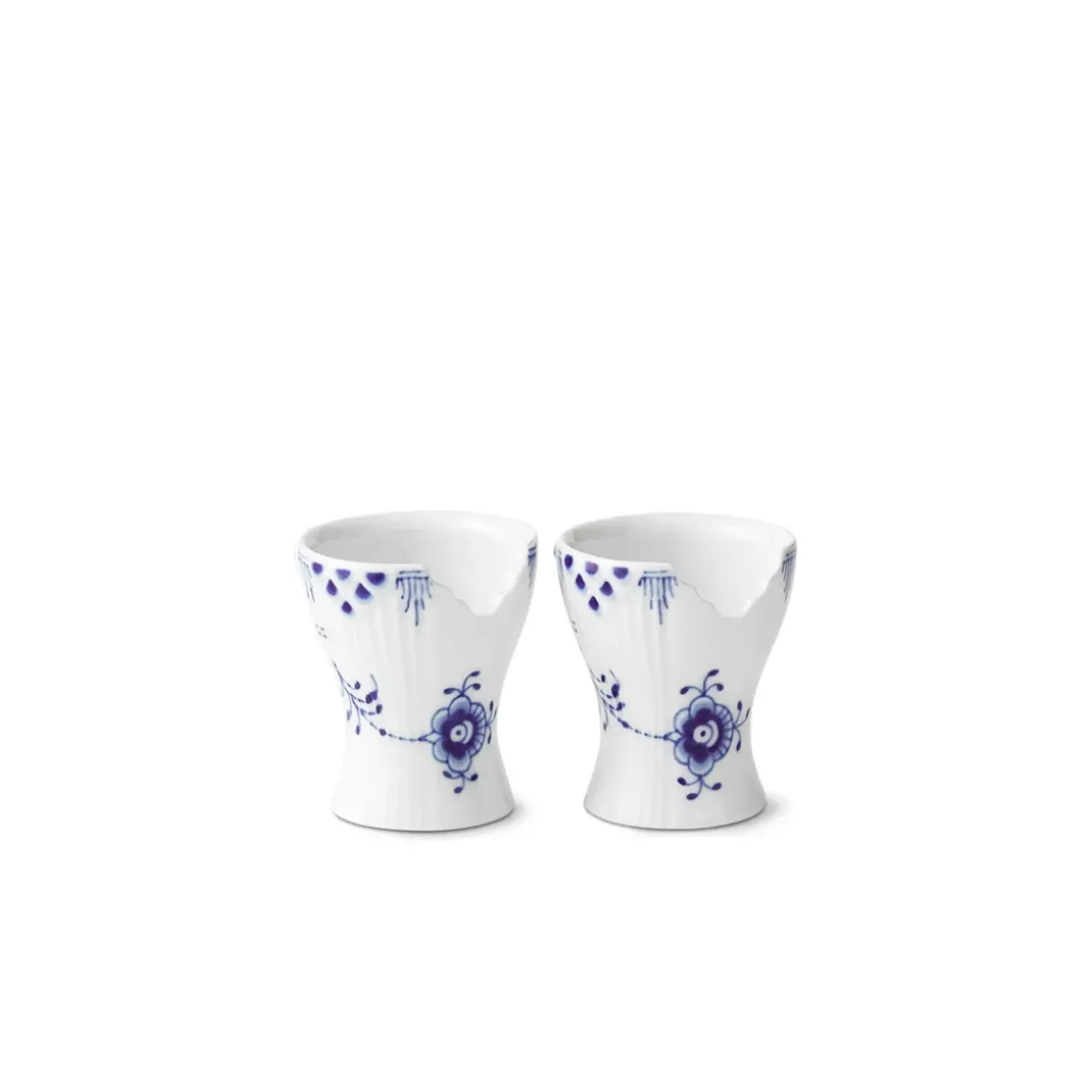 Royal Copenhagen Eksklusive Steldele|Blå Elements*Blå Elements æggebæger, 5,5 cm, 2 stk.