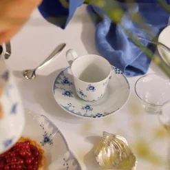 Royal Copenhagen Eksklusive Steldele|Blå Elements*Blå Elements højhankskop, 24 cl