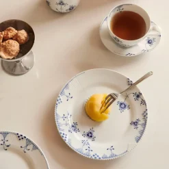 Royal Copenhagen Eksklusive Steldele|Blå Elements*Blå Elements kop og underkop, 26 cl