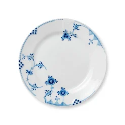 Royal Copenhagen Eksklusive Steldele|Blå Elements*Blå Elements tallerken, 22 cm