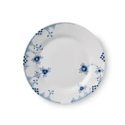 Royal Copenhagen Eksklusive Steldele|Blå Elements*Blå Elements tallerken, 19 cm