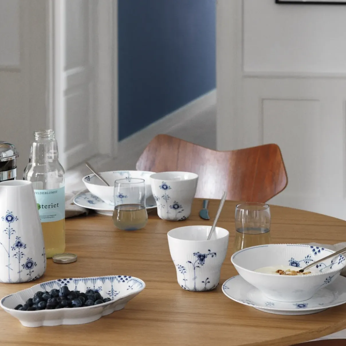 Royal Copenhagen Eksklusive Steldele|Blå Elements*Blå Elements termokrus, 35 cl