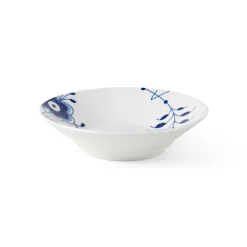 Royal Copenhagen Blå Mega Riflet|Dybe Tallerkener*Blå Mega Riflet dyb tallerken, 21 cm