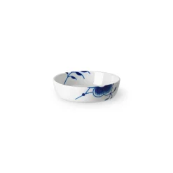 Royal Copenhagen Blå Mega Riflet|Fade*Blå Mega Riflet fad, 12,5 cm