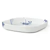 Royal Copenhagen Blå Mega Riflet|Ovnfaste Fade*Blå Mega Riflet ovnfast fad, 30 cm