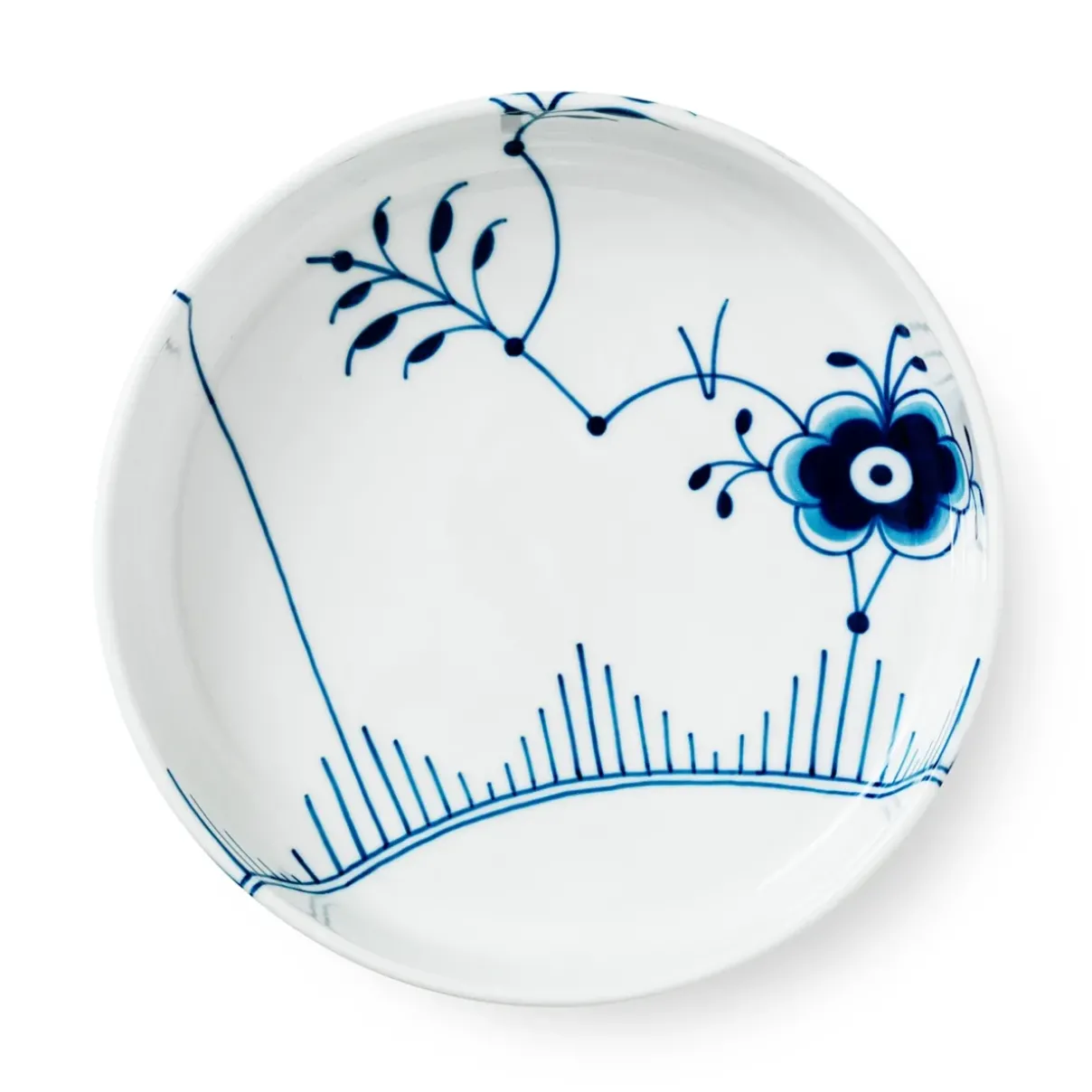 Royal Copenhagen Blå Mega Riflet|Ovnfaste Fade*Blå Mega Riflet ovnfast fad, 27 cm