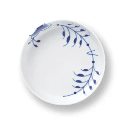 Royal Copenhagen Blå Mega Riflet|Ovnfaste Fade*Blå Mega Riflet ovnfast fad, 18,5 cm