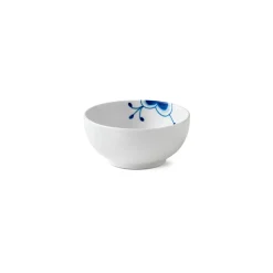 Royal Copenhagen Blå Mega Riflet|Snackskåle*Blå Mega Riflet skål, 47 cl
