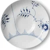 Royal Copenhagen Blå Mega Riflet|Salatskåle*Blå Mega Riflet skål, 34 cm