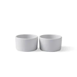 Royal Copenhagen Blå Mega Riflet|Ovnfaste Fade*Blå Mega Riflet souffléskål, 9 cm, 2 stk.