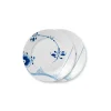 Royal Copenhagen Blå Mega Riflet|Frokost Tallerkener*Blå Mega Riflet tallerken, dekoration 2, 22 cm, 2 stk.
