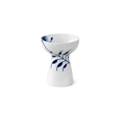 Royal Copenhagen Blå Mega Riflet|Home Décor*Blå Mega Riflet vase, 11 cm