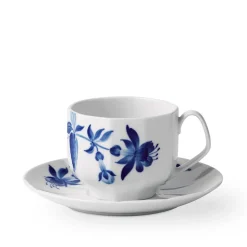 Royal Copenhagen Blomst|Kaffekopper*blomst kop og underkop, Fuchsia, 22 cl