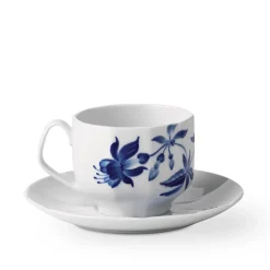 Royal Copenhagen Blomst|Kaffekopper*blomst kop og underkop, Fuchsia, 22 cl
