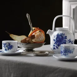 Royal Copenhagen Blomst|Kaffekopper*blomst kop og underkop, Fuchsia, 22 cl