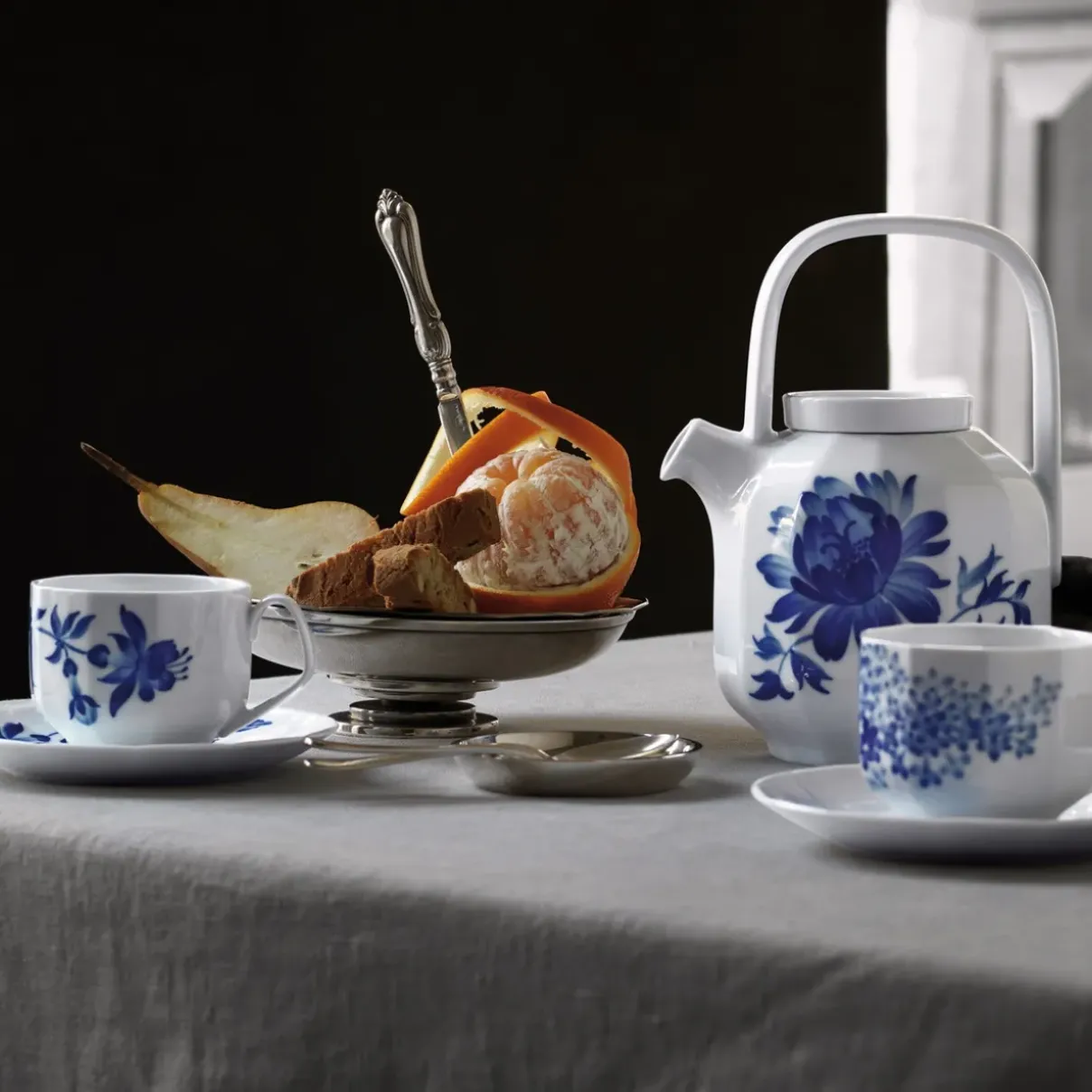 Royal Copenhagen Blomst|Kaffekopper*blomst kop og underkop, Fuchsia, 22 cl