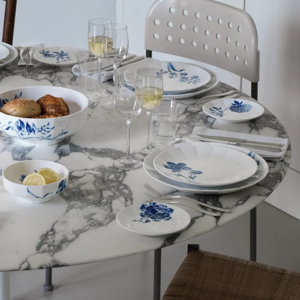 Royal Copenhagen Blomst|Salatskåle*blomst skål, Ærteblomst, 200 cl