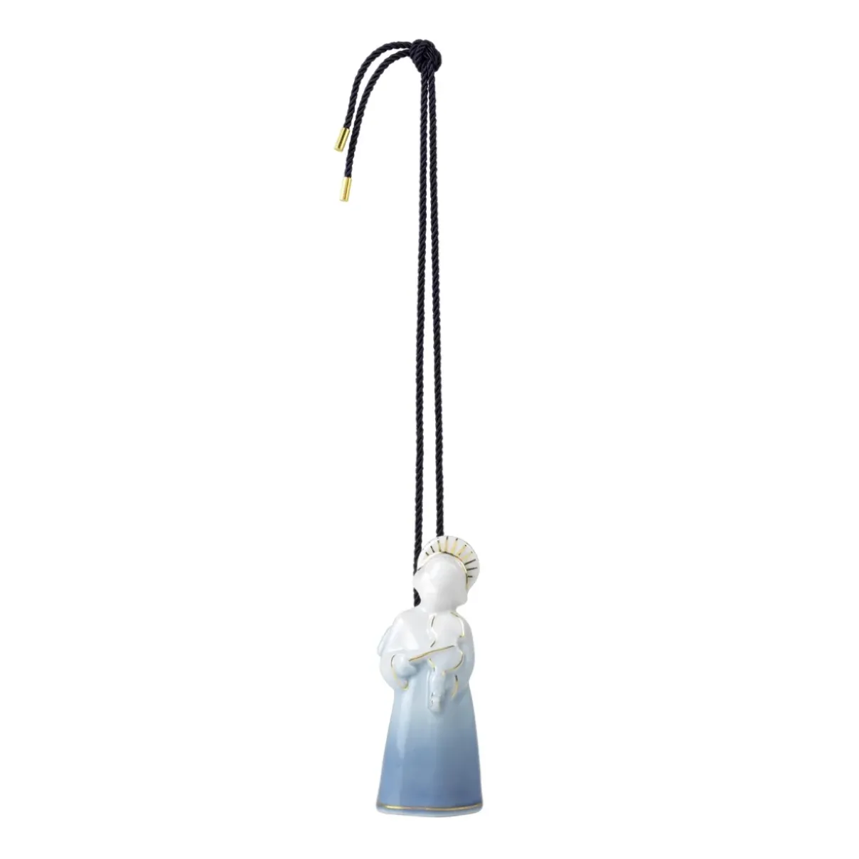 Royal Copenhagen Blå Samlerartikler|Blå Samlerartikler*Blå Samlerartikler engel , 9,5 cm Med violin