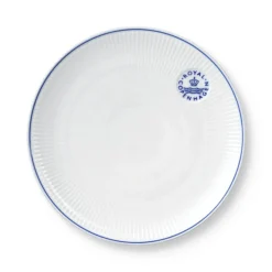 Royal Copenhagen Blueline|Frokost Tallerkener*Blueline tallerken coupe, 23 cm