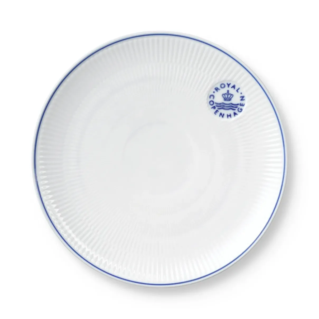 Royal Copenhagen Blueline|Frokost Tallerkener*Blueline tallerken coupe, 23 cm