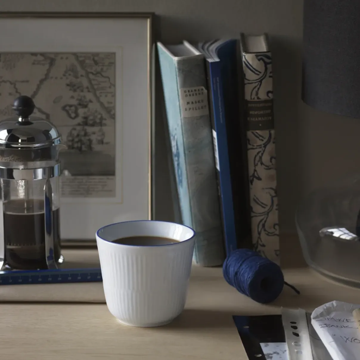 Royal Copenhagen Blueline|Kaffekopper*Blueline termokrus, 26 cl