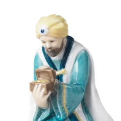 Royal Copenhagen Home Décor|Skulpturer Og Figurer*Figurer krybbespil, de tre vise mænd, 19 cm, 12,5 cm, 14,5 cm, 3 stk.