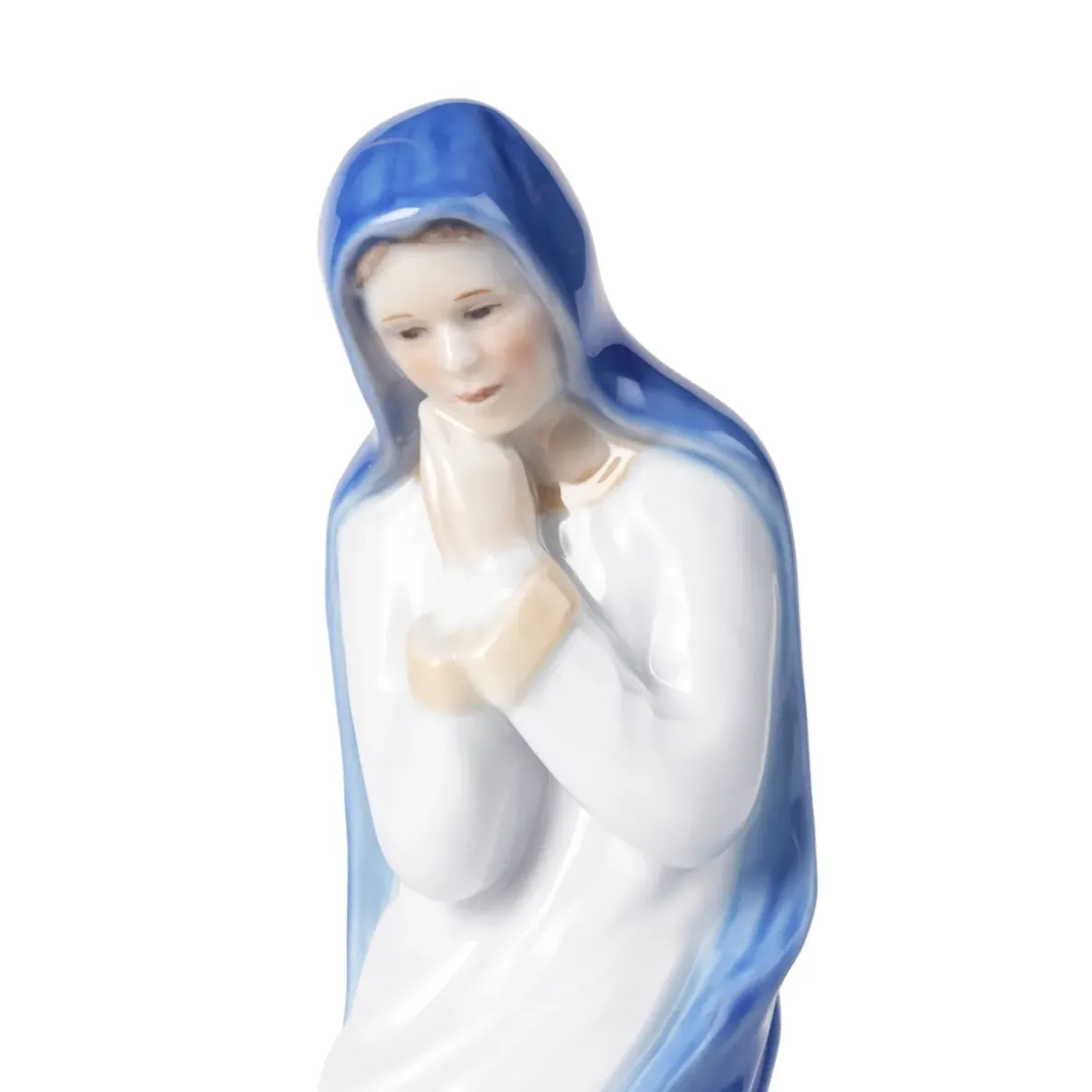 Royal Copenhagen Home Décor|Skulpturer Og Figurer*Figurer krybbespil, Joseph, Maria og Jesusbarnet, 13 cm, 13 cm, 5,5 cm, 3 stk.