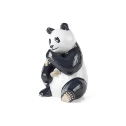 Royal Copenhagen Home Décor|Skulpturer Og Figurer*Figurer spisende panda, 18 cm Spiser