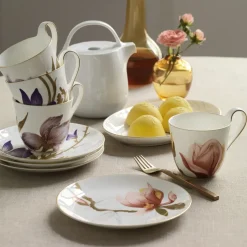 Royal Copenhagen Flora|Kaffekopper*Flora højhankskop, , 33 cl Iris