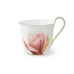 Royal Copenhagen Flora|Kaffekopper*Flora højhankskop, , 33 cl Magnolia
