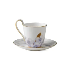 Royal Copenhagen Flora|Kaffekopper*Flora højhankskop og underkop, , 27 cl Rhododendron