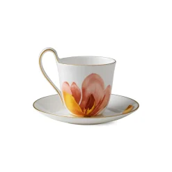 Royal Copenhagen Flora|Kaffekopper*Flora højhankskop og underkop, , 27 cl Magnolia