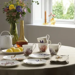 Royal Copenhagen Flora|Kaffekopper*Flora højhankskop, , 33 cl Rhododendron